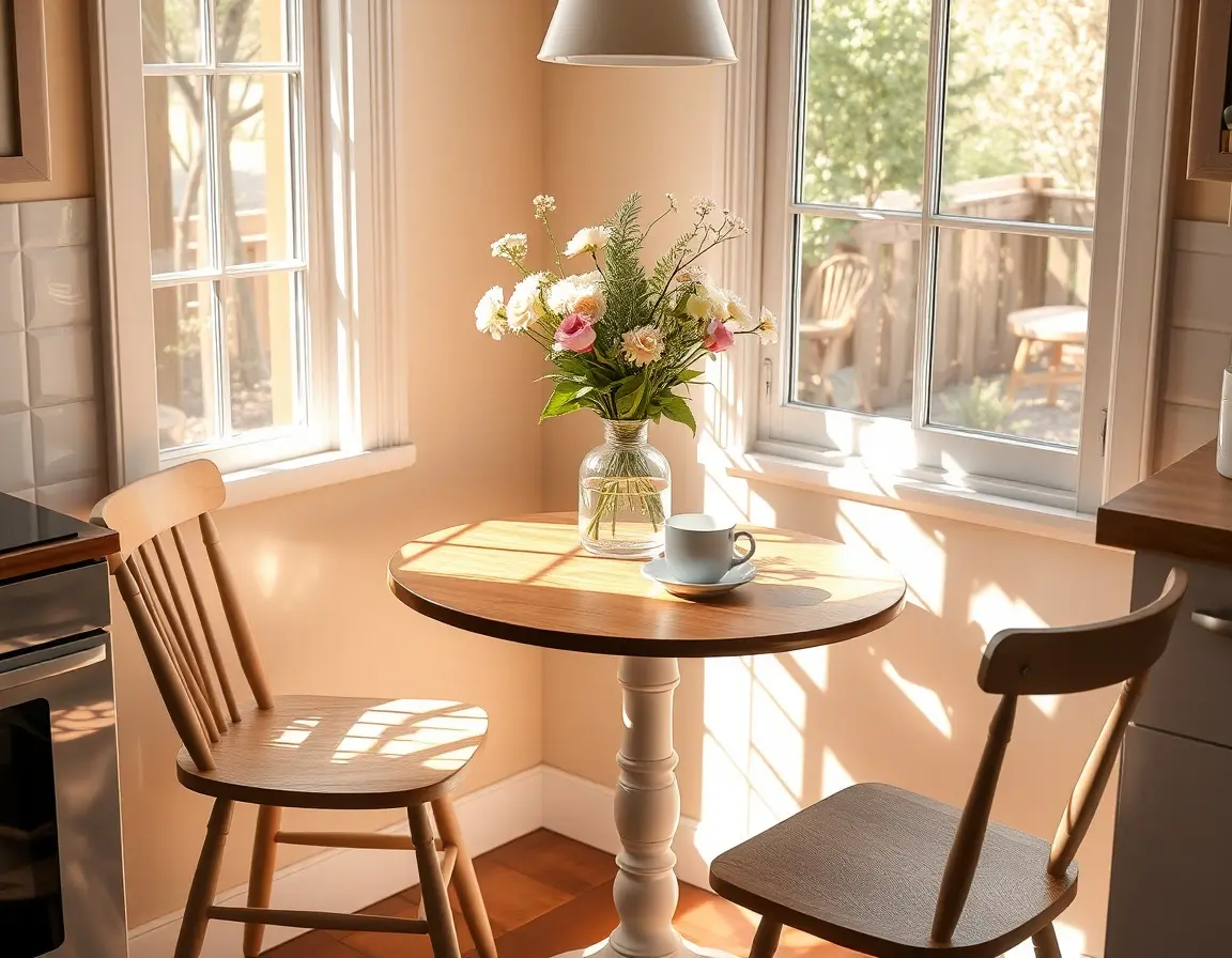 Space-Saving Small Kitchen Tables and Chairs | KitchGear