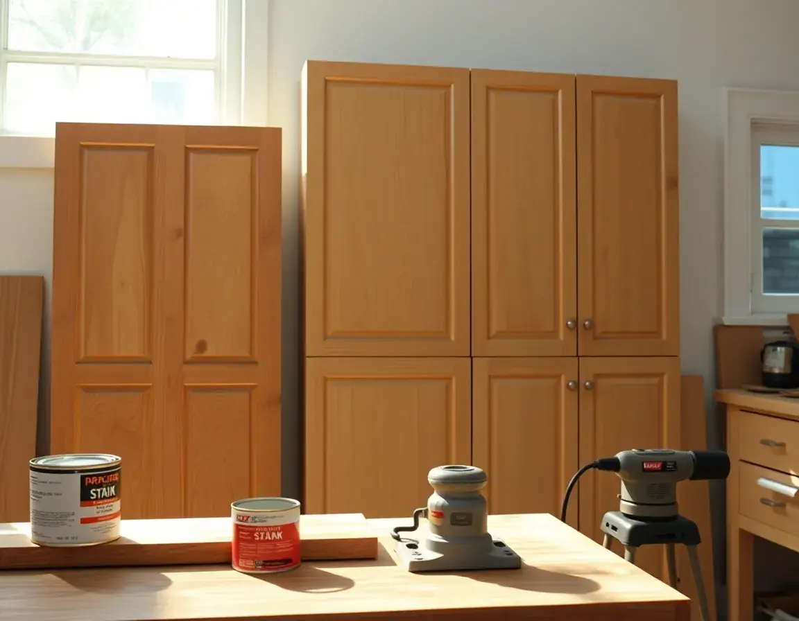 DIY Guide to Finishing Unfinished Kitchen Cabinets | KitchGear