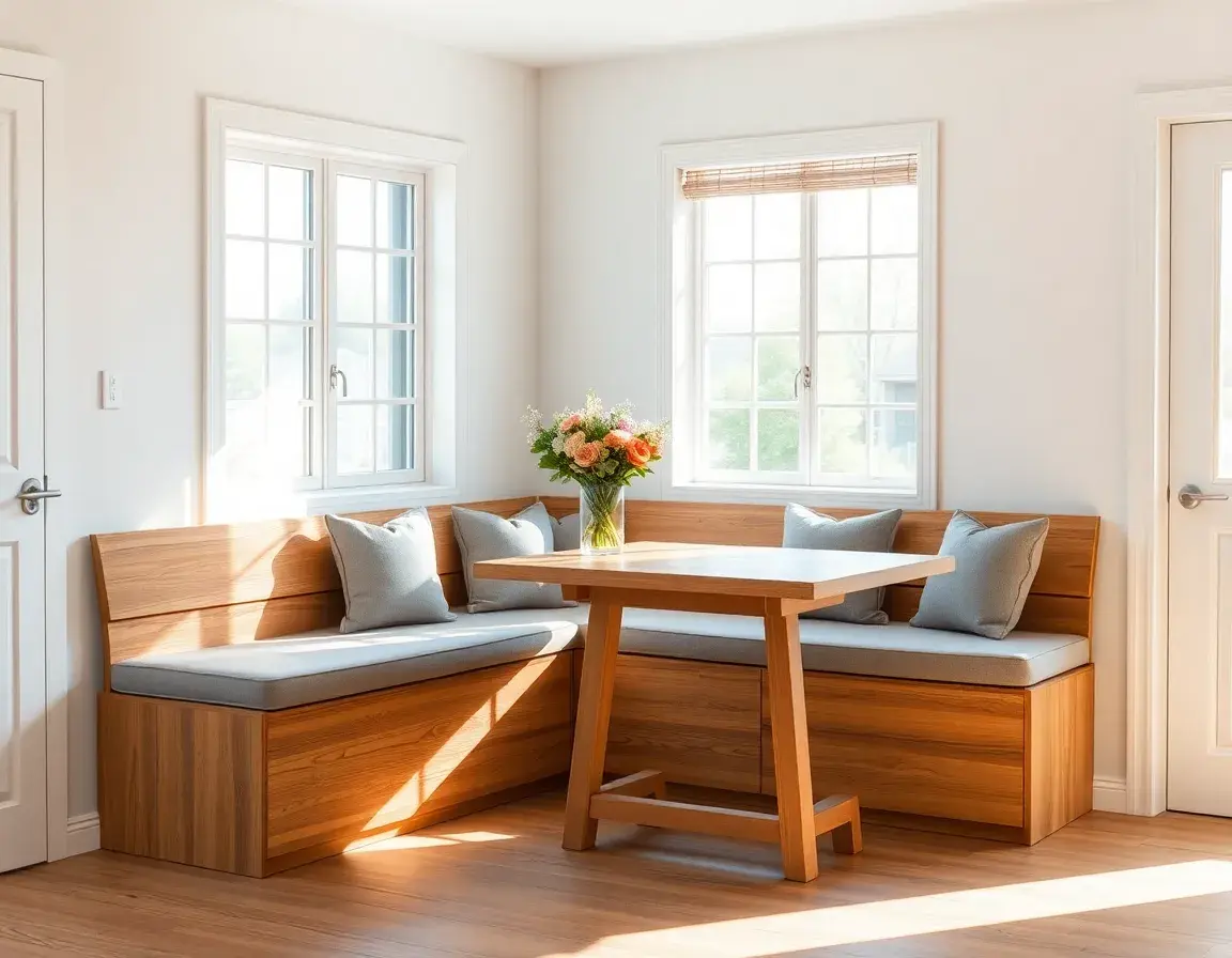 Corner Bench Kitchen Tables for Cozy Dining | KitchGear