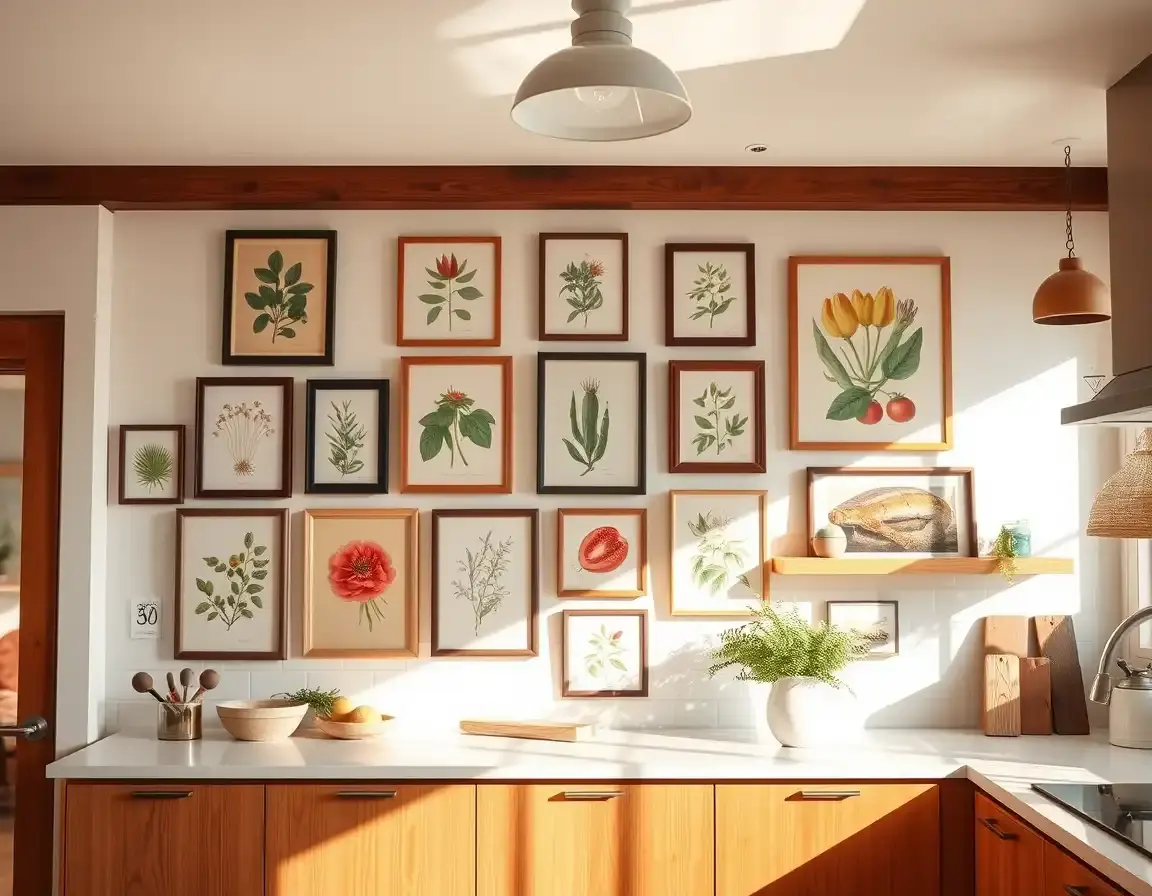 Artwork for Kitchen Walls: Creative Display Gear