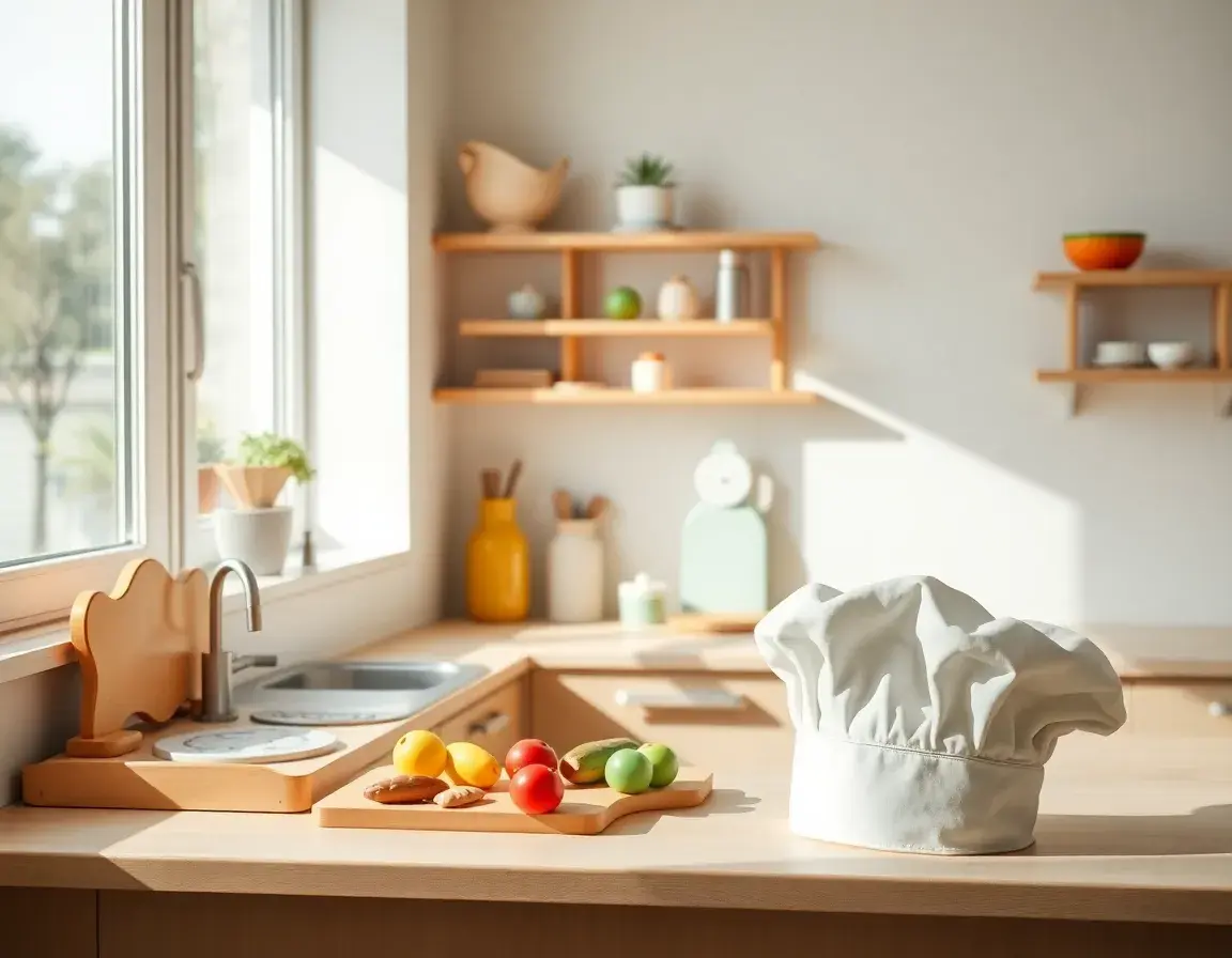 play in the kitchen