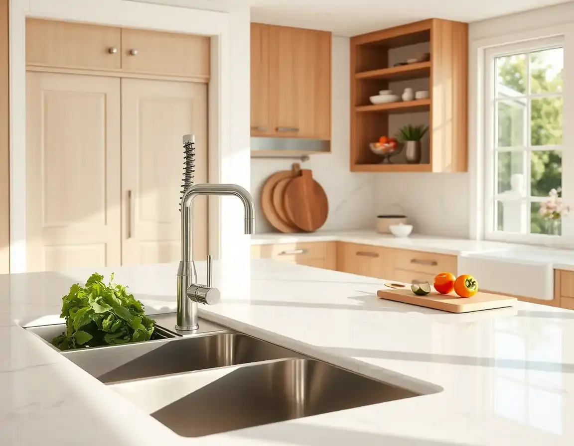stainless steel kitchen sink