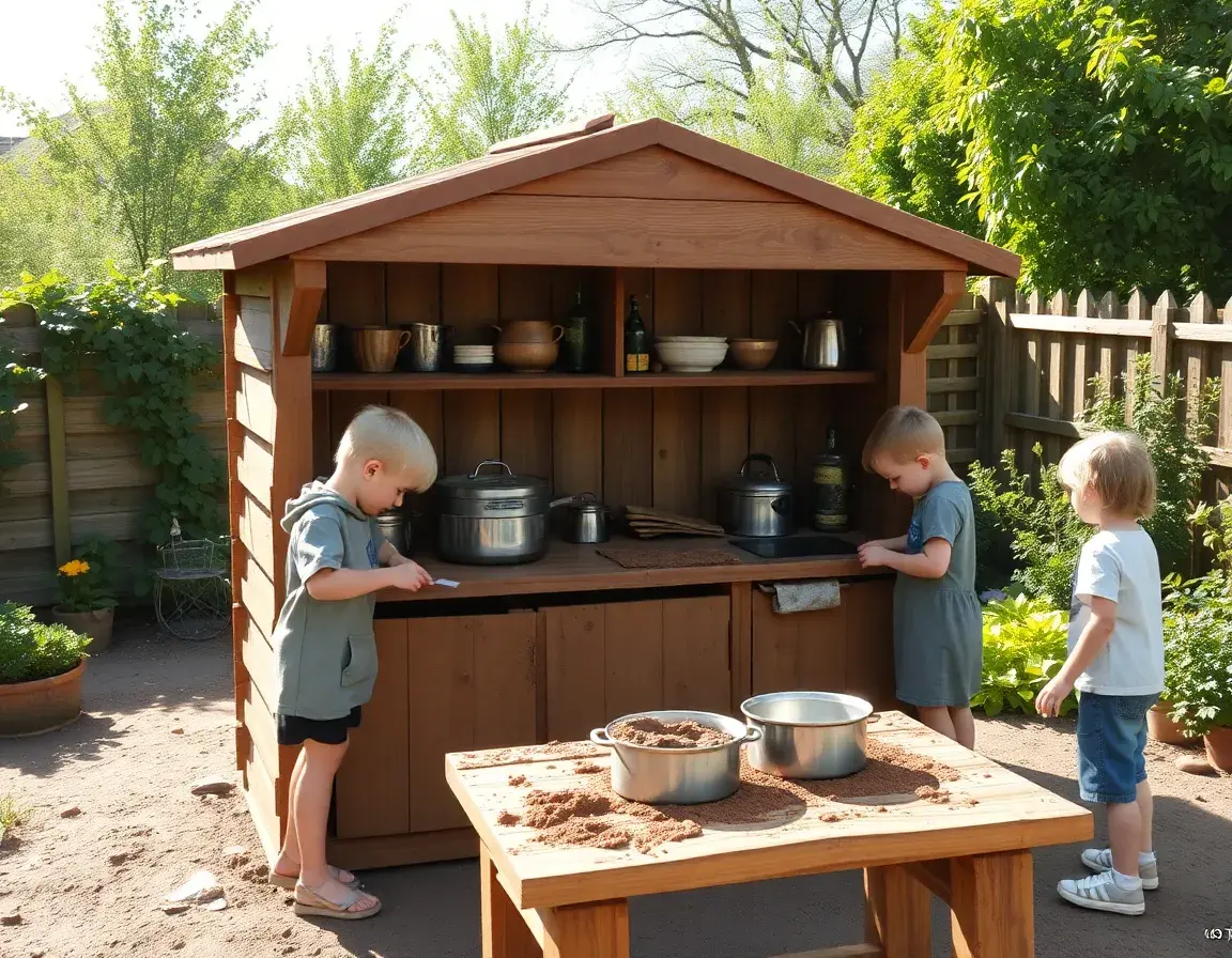 Fun Mud Kitchens for Outdoor Play – KitchGear Guide